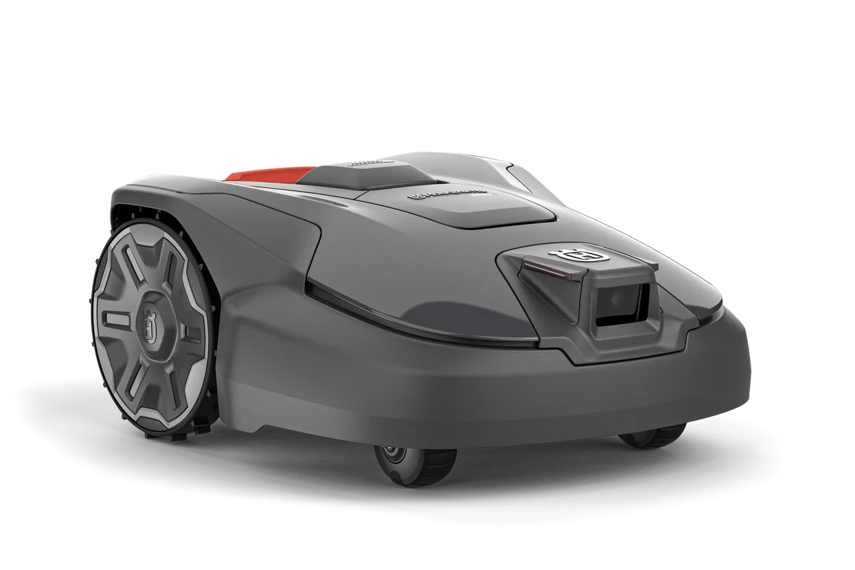 Seitenansicht eines Husqvarna Automower 308V