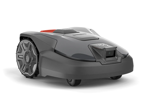 Seitenansicht eines Husqvarna Automower 308V