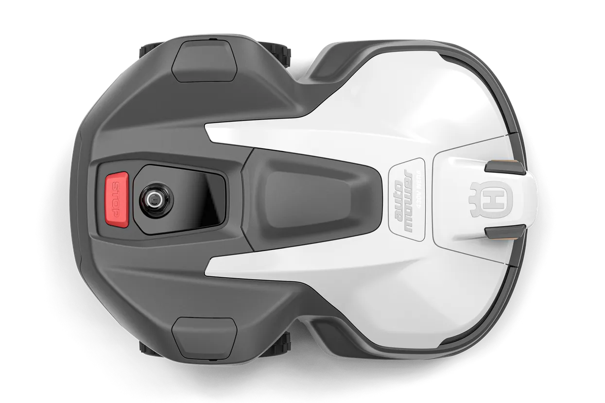 Draufsicht eines Husqvarna Automower 450V Nera