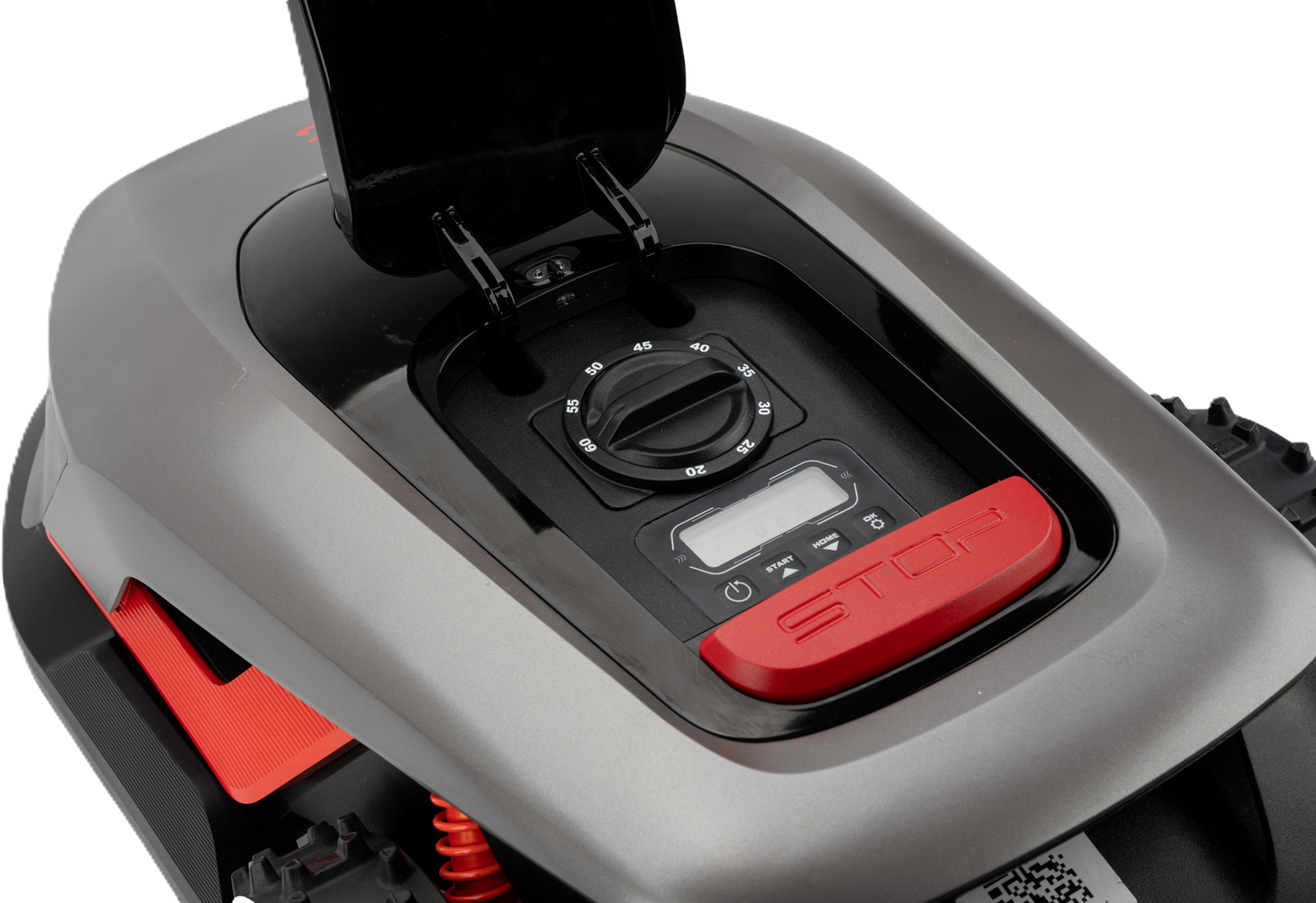 Draufsicht eines Sunseeker Elite X4 Maehroboters