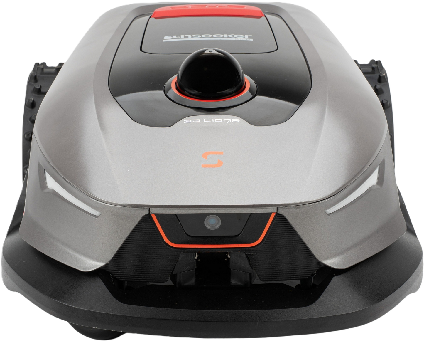 Frontansicht eines Sunseeker Elite X4 Maehroboters