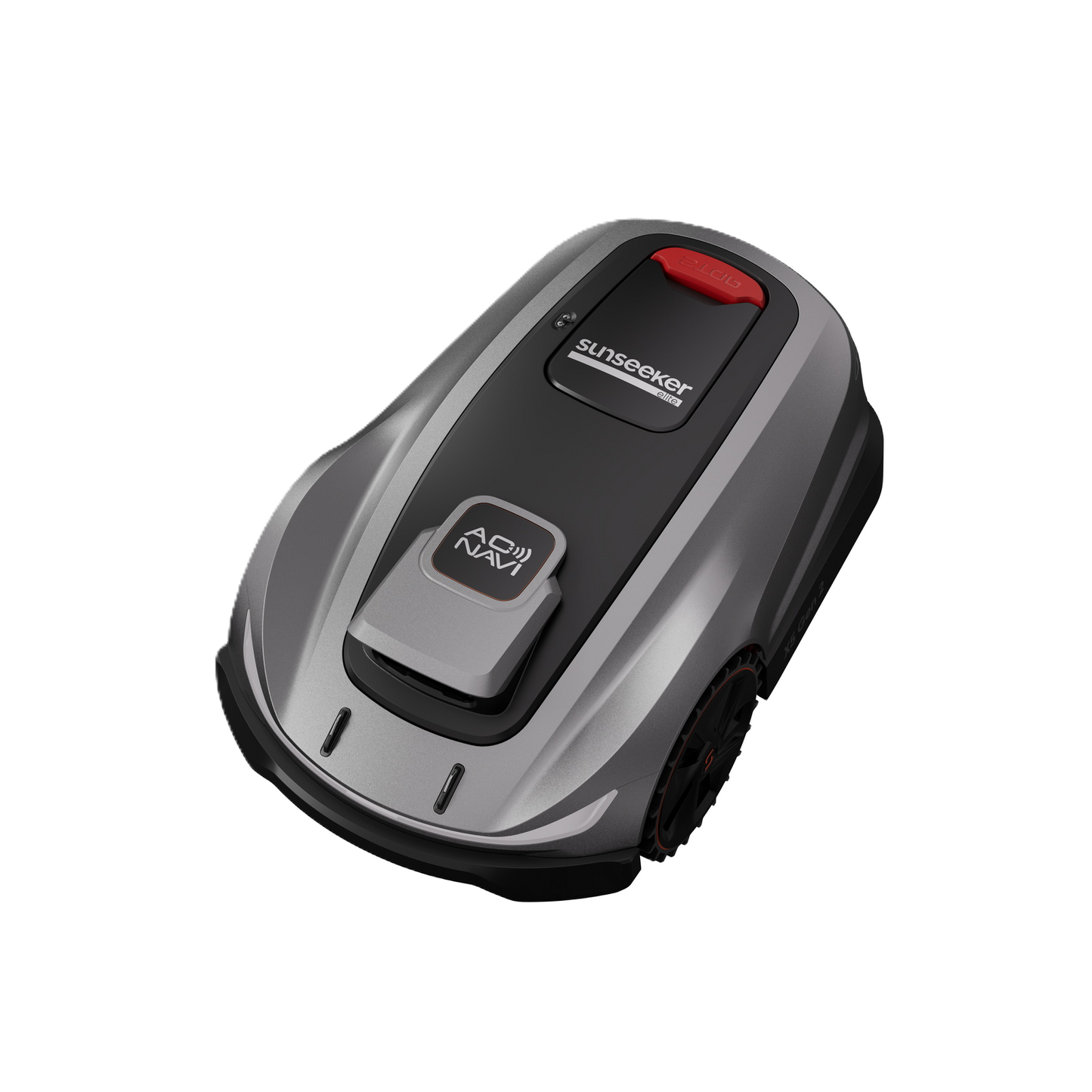 Draufsicht eines Sunseeker Elite X5 Maehroboters