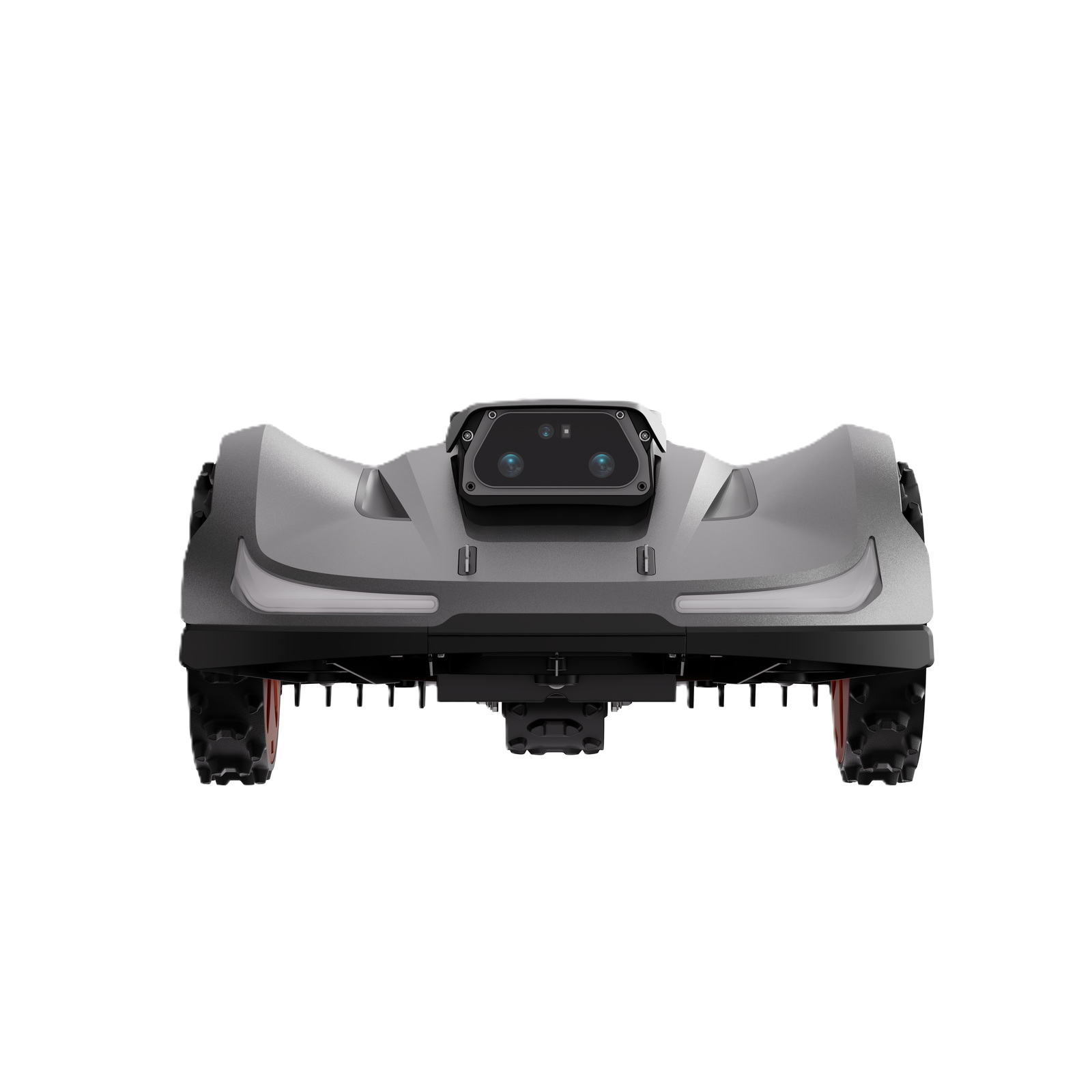 Frontansicht eines Sunseeker Elite X7 Maehroboters